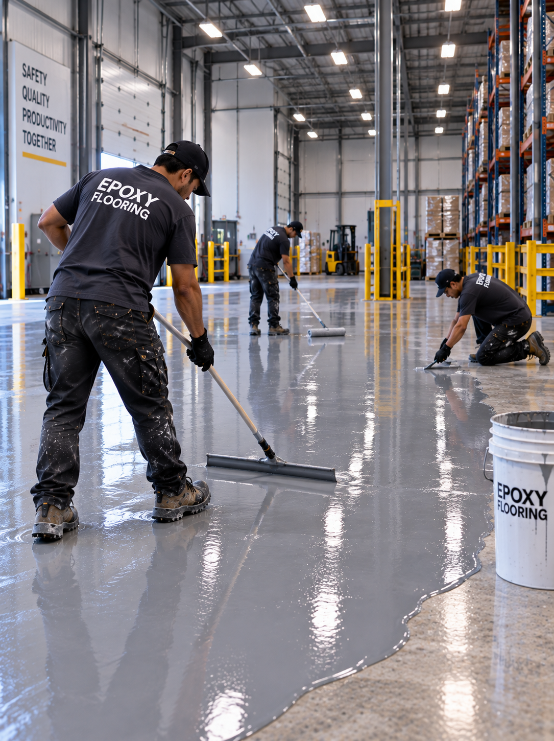 Industrial Epoxy Flooring TX